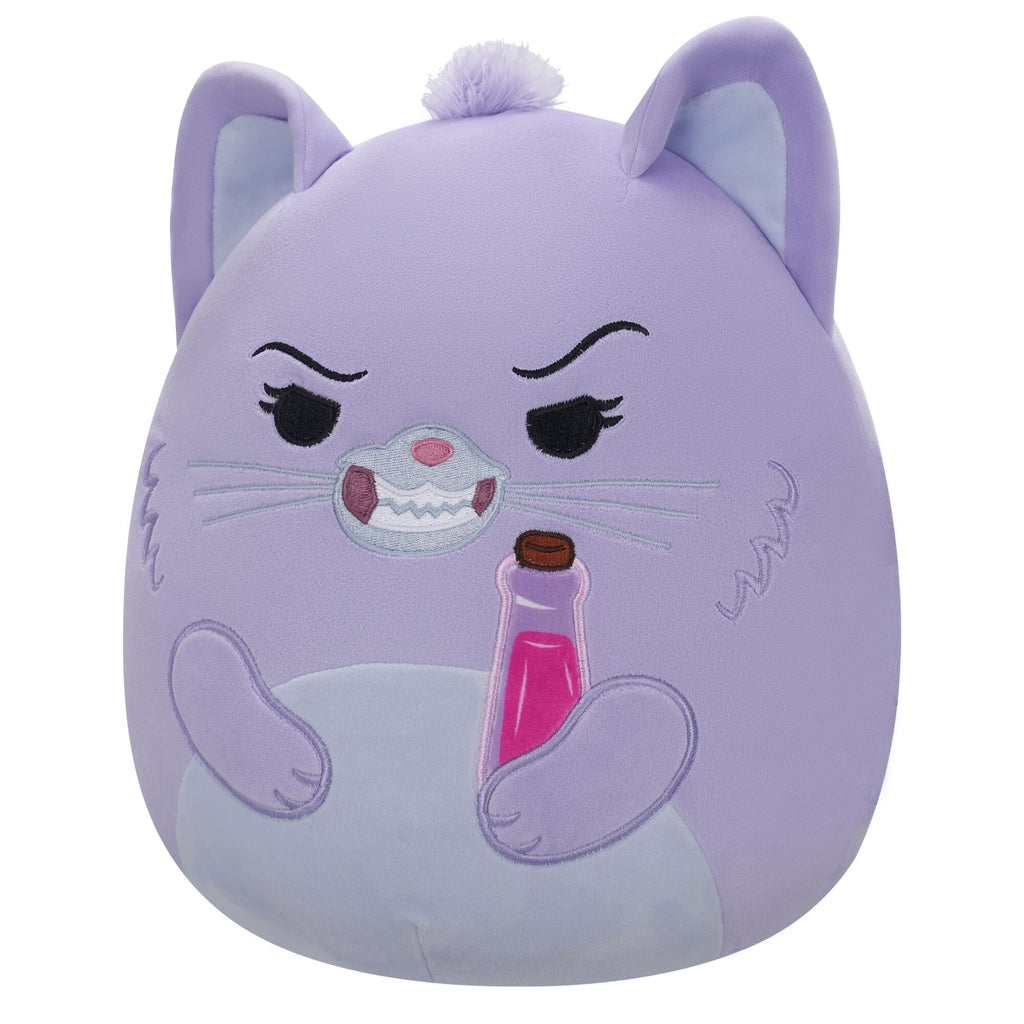 Squishmallows 12-Inch Disney Yzma Cat Form Plush – Official Jazwares Soft Toy
