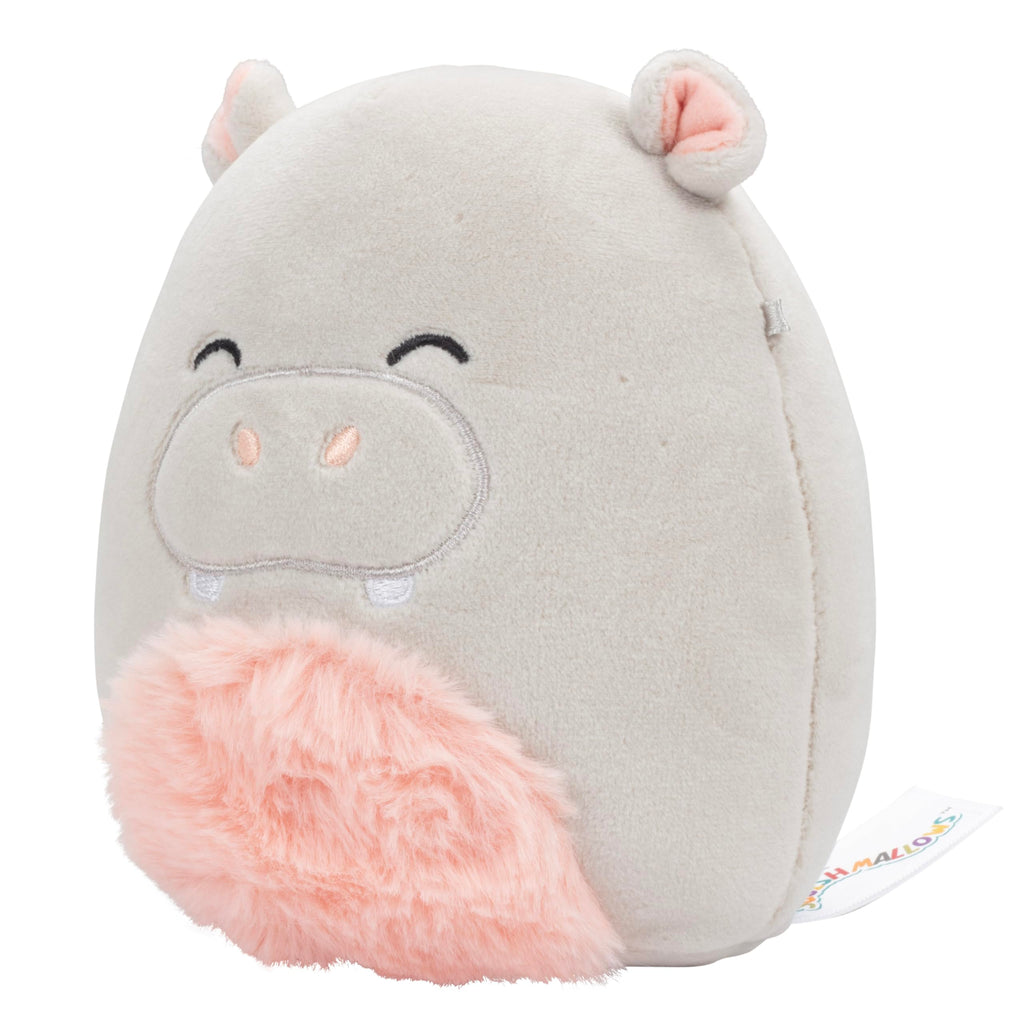 Squishmallows 5-Inch Harrison the Hippo Mini Plush – Official Jazwares Collectible Soft Toy