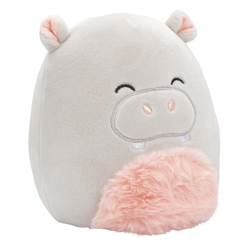 Squishmallows 5-Inch Harrison the Hippo Mini Plush – Official Jazwares Collectible Soft Toy