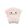Squishmallows 5in Zaylee White Bigfoot with Rainbow Mane – Official Jazwares Plush