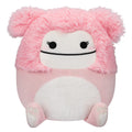 Squishmallows 8-Inch Brina Pink Bigfoot Plush - Ultra-Soft Fuzzy Belly Collectible
