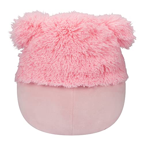 Squishmallows 8-Inch Brina Pink Bigfoot Plush - Ultra-Soft Fuzzy Belly Collectible