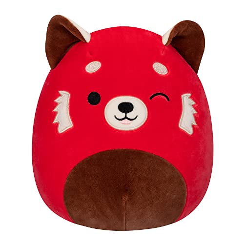 Squishmallows 8-Inch Cici Winking Red Panda - Ultrasoft Official Kelly Toy Plush
