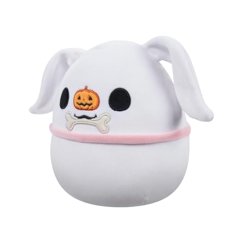 Squishmallows 8-Inch Zero the Dog Plush with Bone – Nightmare Before Christmas
