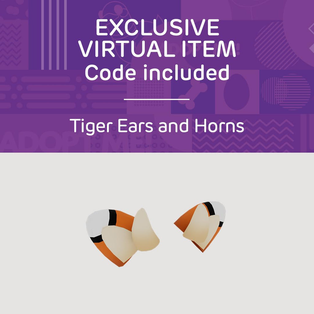 Squishmallows Adopt Me! Winged Tiger Plush - 8-Inch Ultrasoft Stuffed Animal with Virtual Code