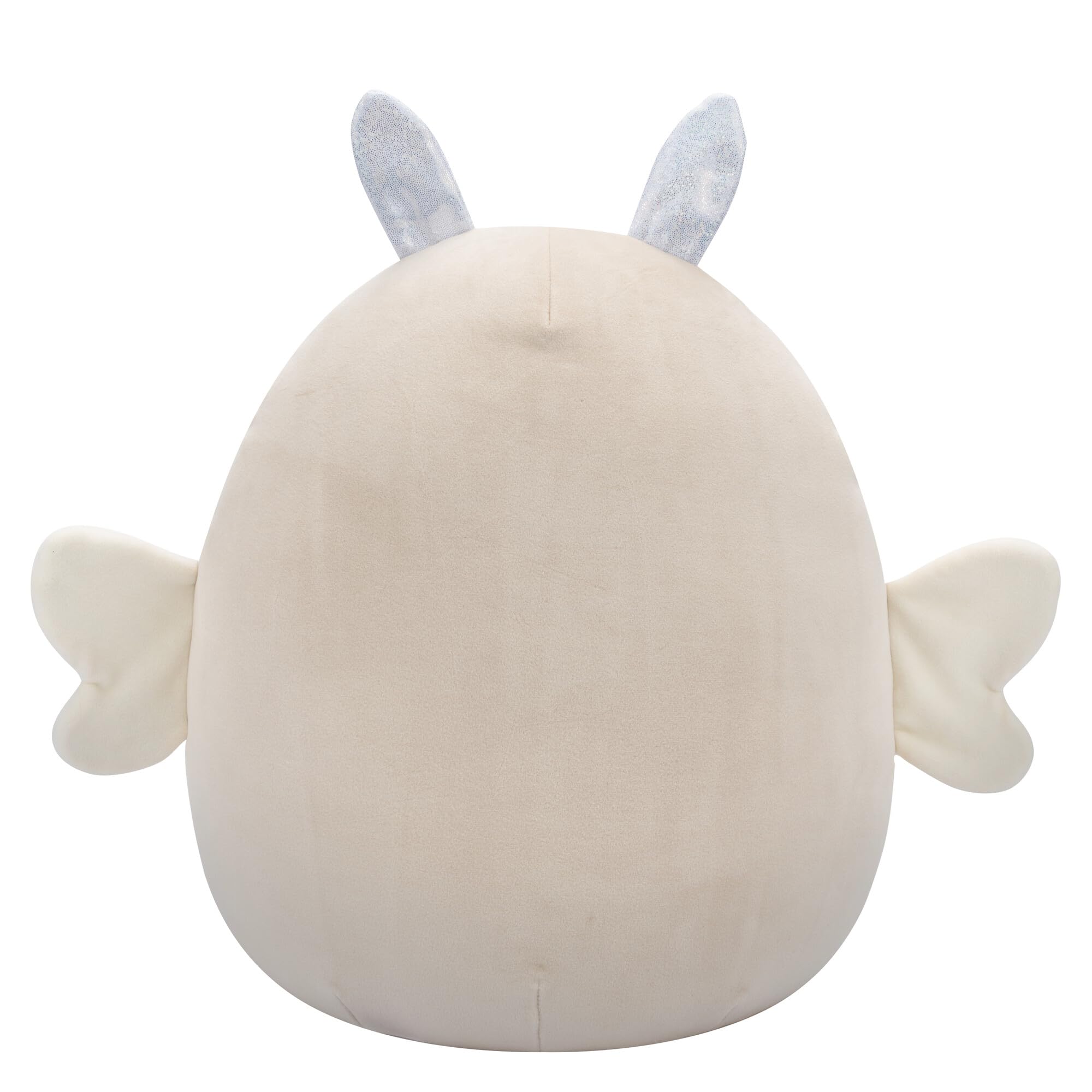 Squishmallows Berit the Moth – 12-Inch Cream Plush with Paisley Wings, Official Jazwares