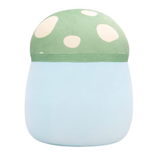 Squishmallows Bo Lynn Teal Spotted Mushroom 12-Inch Plush - Official Jazwares