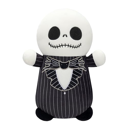 Squishmallows Disney Jack Skellington 10-Inch HugMees Plush – Ultrasoft Official Jazwares