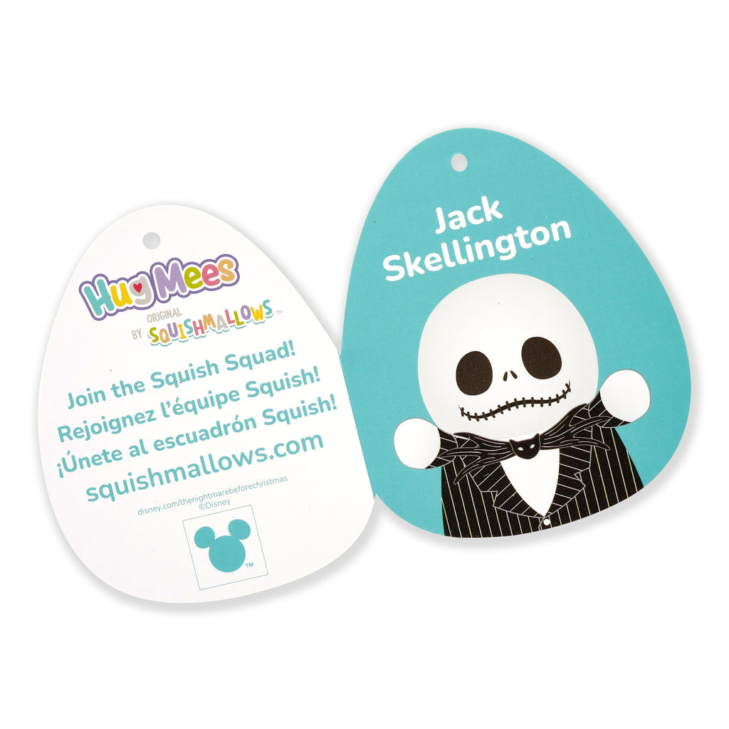 Squishmallows Disney Jack Skellington 10-Inch HugMees Plush – Ultrasoft Official Jazwares