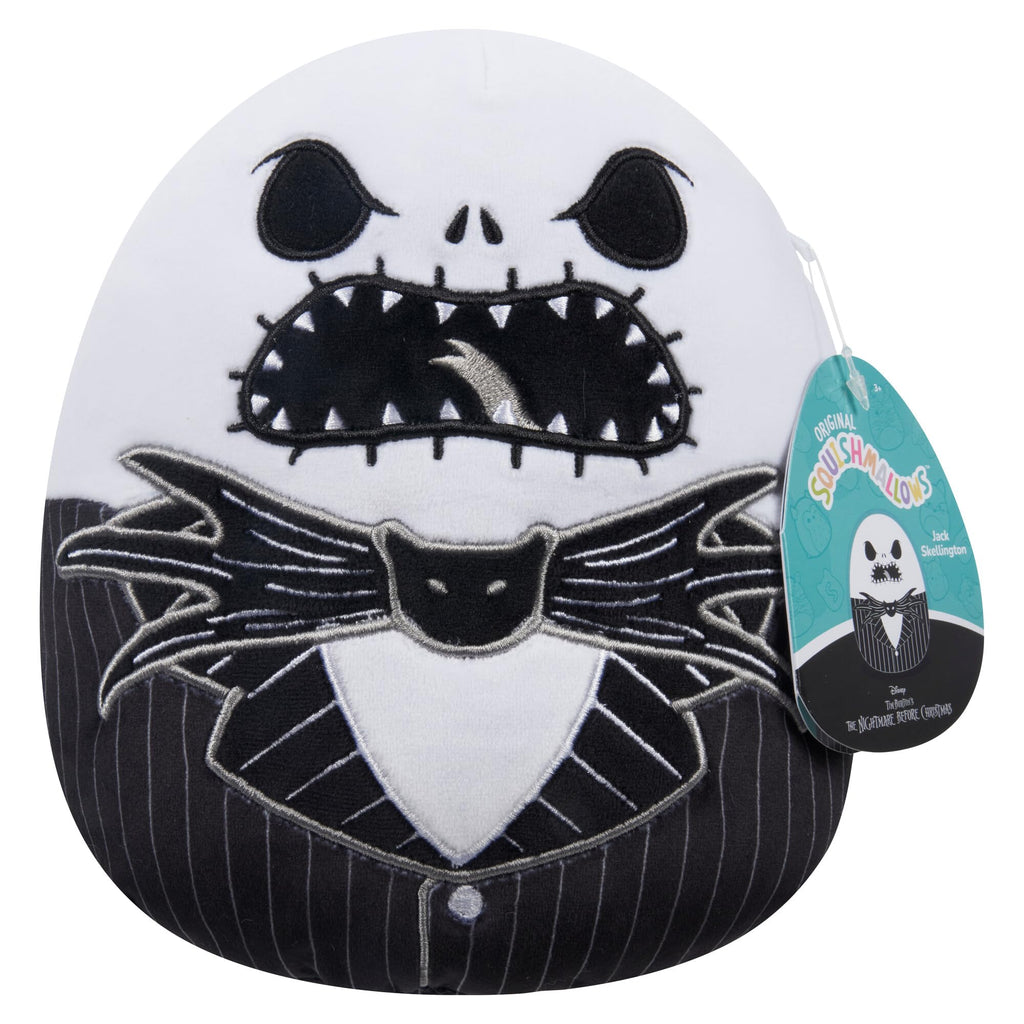 Squishmallows Disney Jack Skellington 8-Inch Plush - Ultra Soft Official Collectible