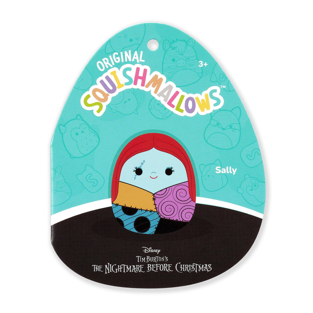 Squishmallows Disney Jack Skellington and Sally Clip 2-Pack – 3.5-Inch Official Jazwares Plush