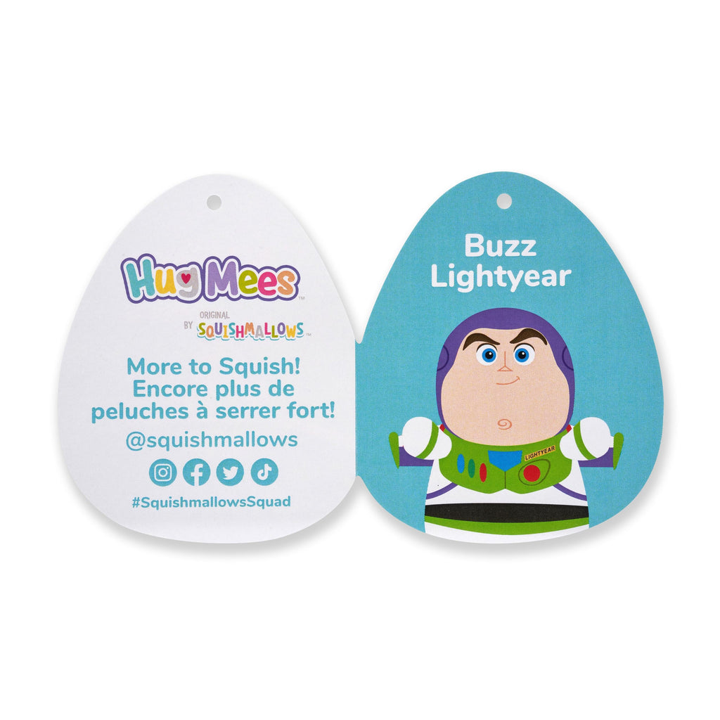 Squishmallows Disney Pixar Buzz Lightyear HugMees 10-Inch Plush – Toy Story 5