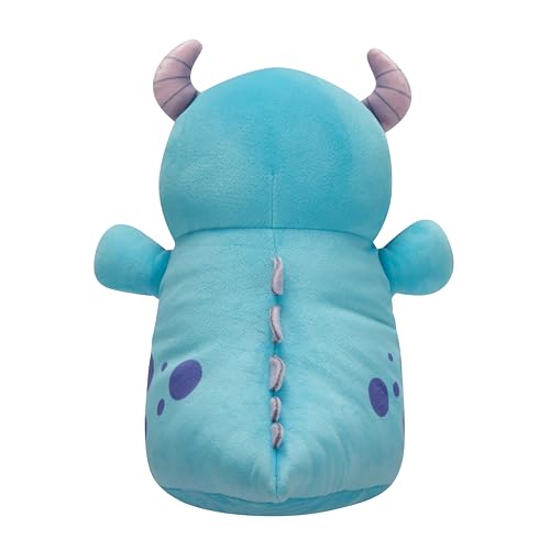 Squishmallows Disney Pixar Sulley HugMees 10-Inch Plush – Ultrasoft Medium-Sized Huggable Toy