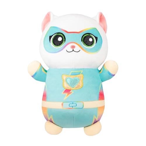 Squishmallows Disney SuperKitties Bitsy HugMees 10-Inch Plush – Extended Arms for Hugging