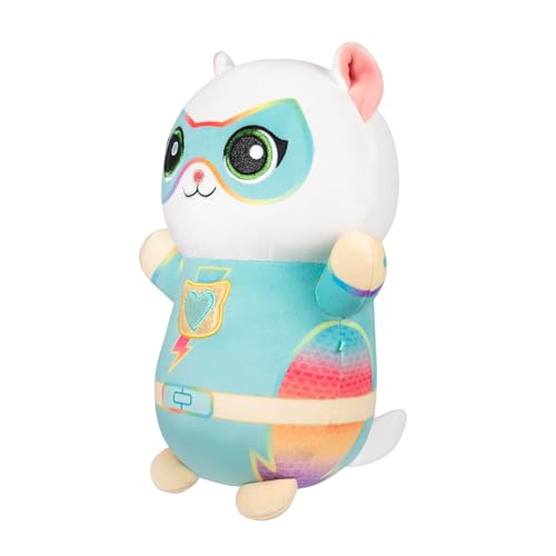 Squishmallows Disney SuperKitties Bitsy HugMees 10-Inch Plush – Extended Arms for Hugging