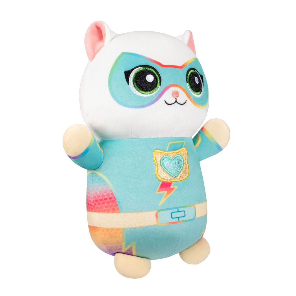 Squishmallows Disney SuperKitties Bitsy HugMees 10-Inch Plush – Extended Arms for Hugging