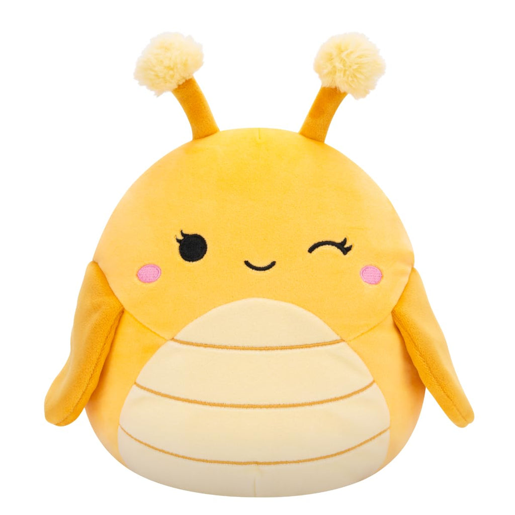 Squishmallows Greer the Yellow Grasshopper – 7.5-Inch Ultra-Soft Plush Toy