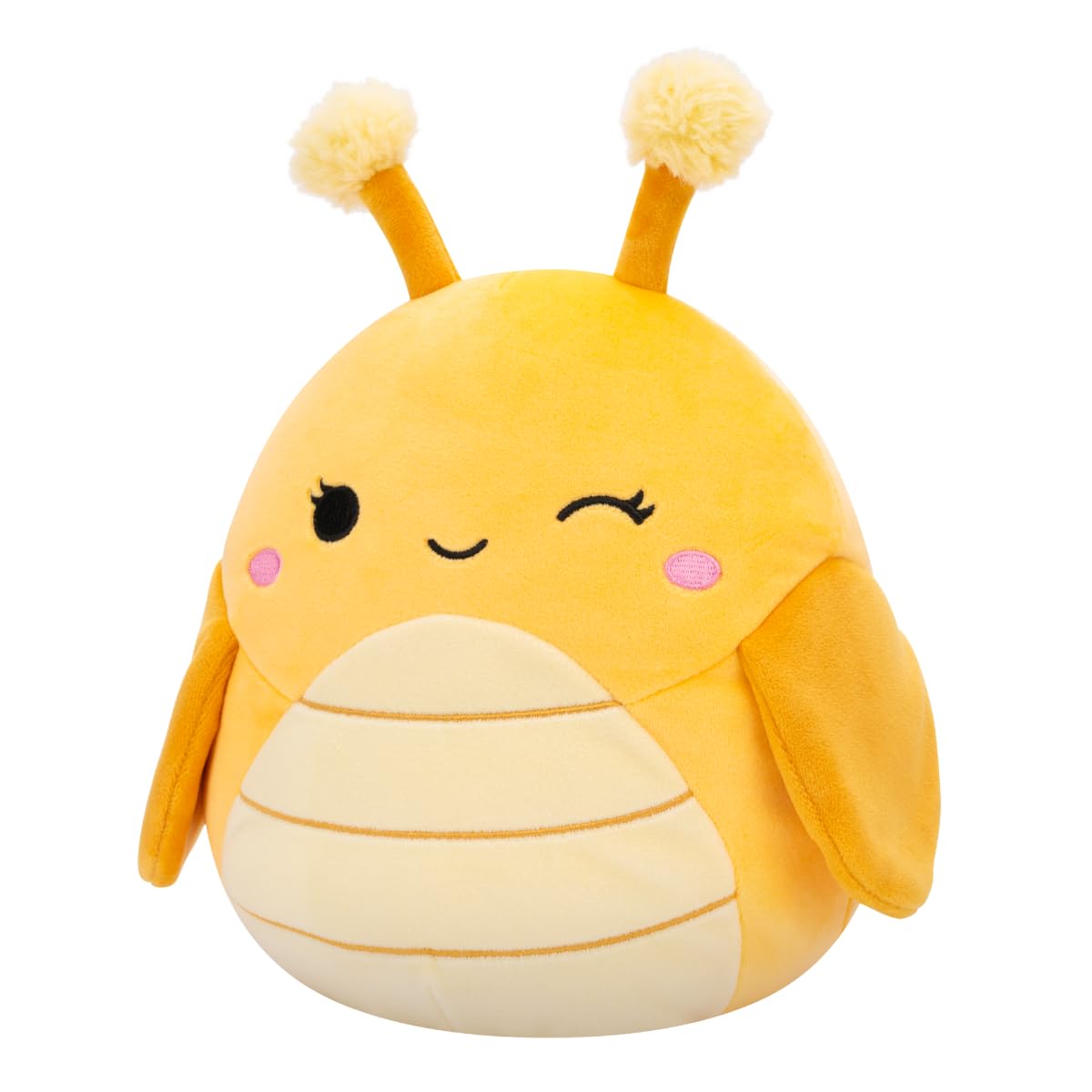Squishmallows Greer the Yellow Grasshopper – 7.5-Inch Ultra-Soft Plush Toy
