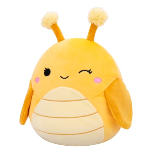 Squishmallows Greer the Yellow Grasshopper – 7.5-Inch Ultra-Soft Plush Toy