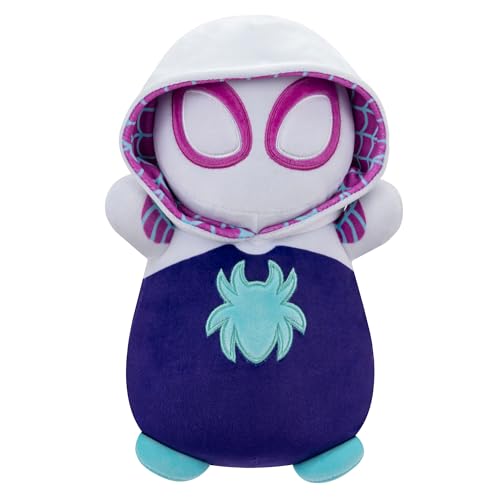Squishmallows Marvel Ghost-Spider HugMees 10-Inch Plush - Ultrasoft Collectible