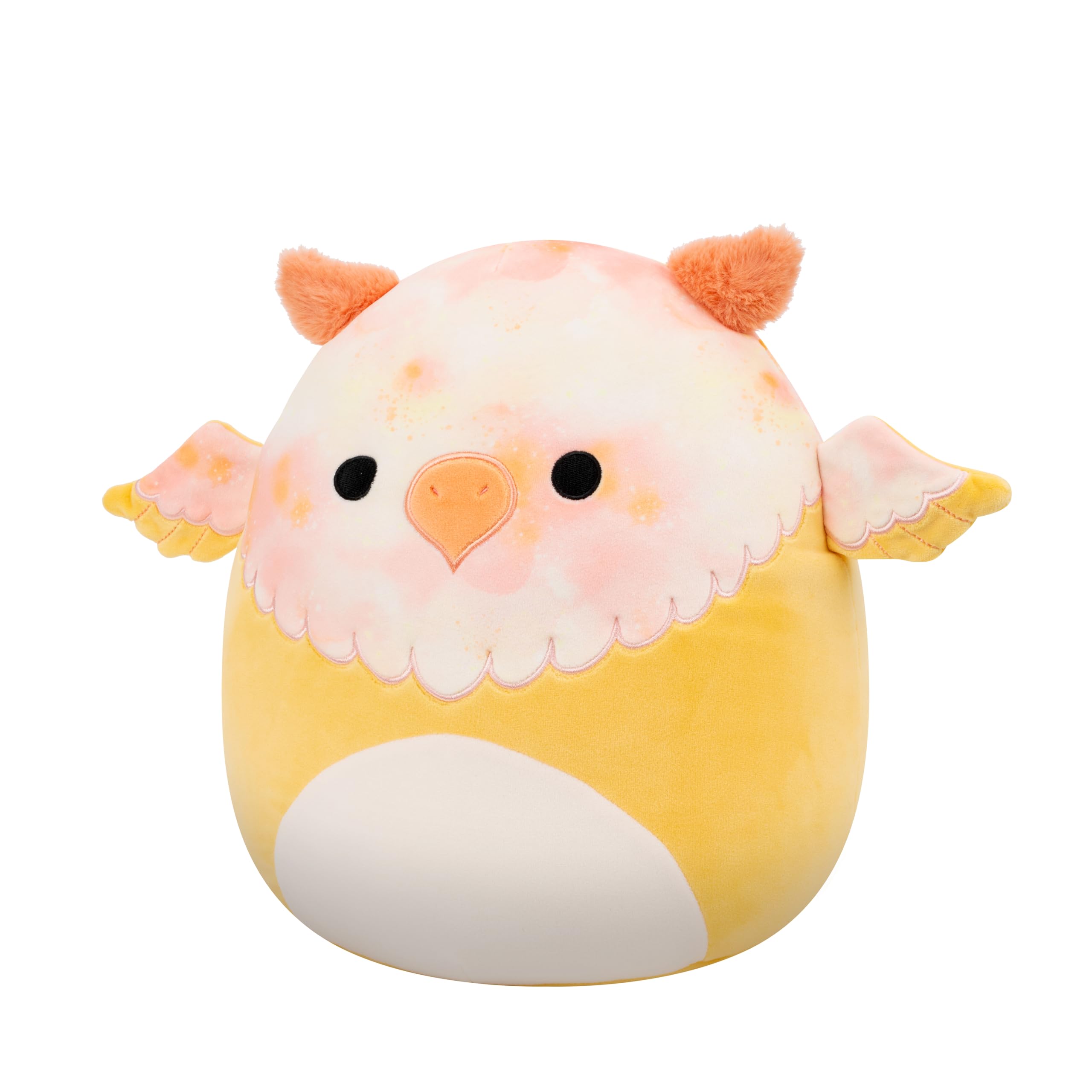Squishmallows Mito 12-Inch Yellow Tie-Dye Griffin Plush – Official Jazwares