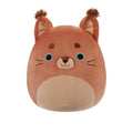 Squishmallows Original 12-Inch Ferraz the Orange Caracal Cat Plush – Officially Licensed by Jazwares