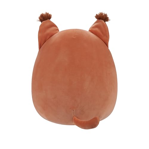 Squishmallows Original 12-Inch Ferraz the Orange Caracal Cat Plush – Officially Licensed by Jazwares