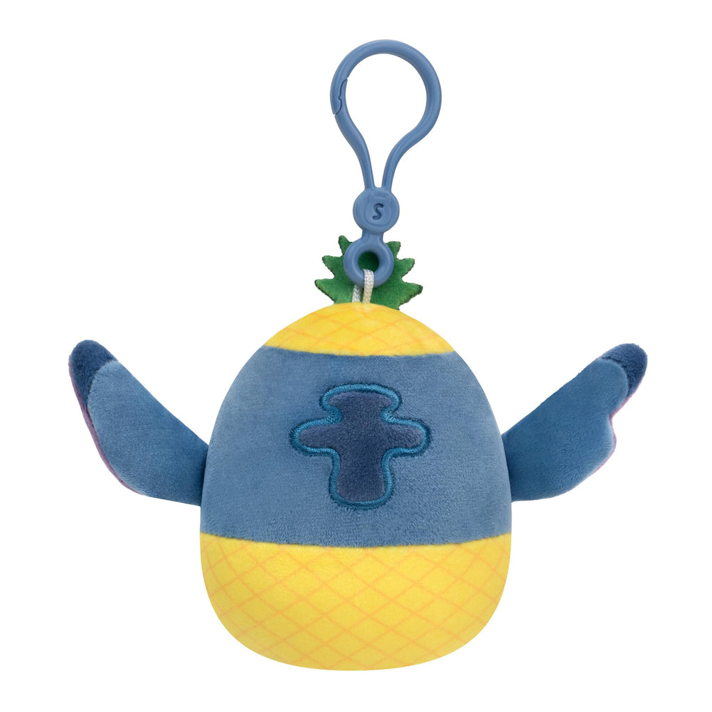 Squishmallows Original 3.5in Disney Stitch and Pineapple Stitch Clip 2-Pack – Official Jazwares Plush