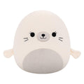 Squishmallows Original 8-Inch Lucille the White Seal – Official Jazwares Plush