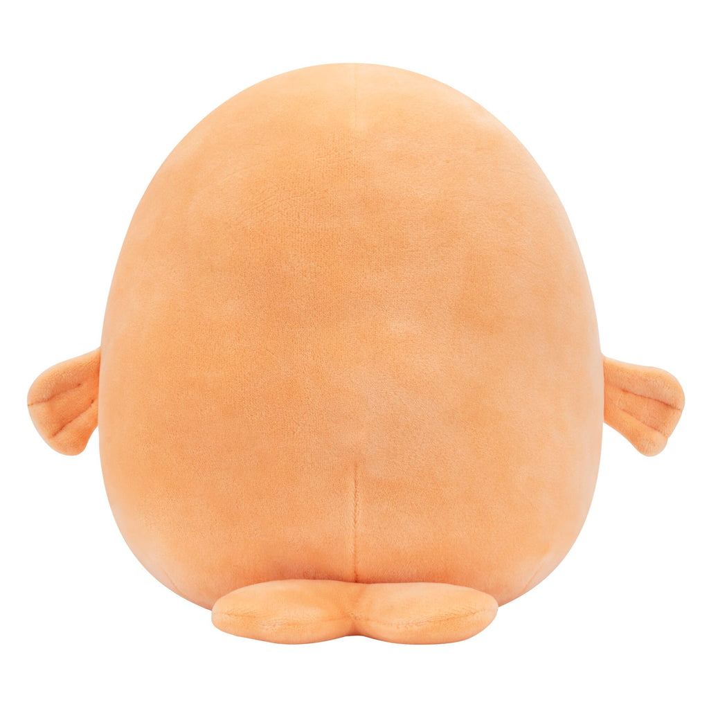 Squishmallows Original 8-Inch Romy Peach Seal with Tie-Dye Belly – Official Jazwares Plush
