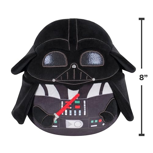 Squishmallows Original 8-Inch Star Wars Darth Vader Plush - Officially Licensed Ultrasoft Stuffed Toy