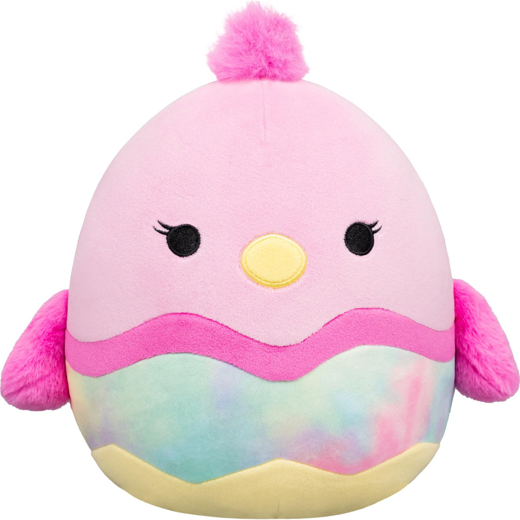 Squishmallows Original 8in Empressa the Pink Chick in Tie-Dye Egg – Official Jazwares Plush