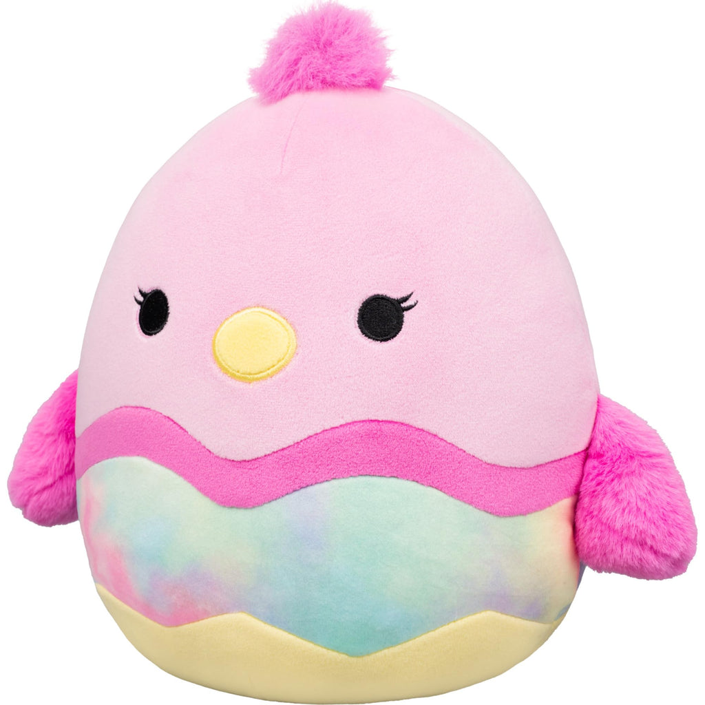 Squishmallows Original 8in Empressa the Pink Chick in Tie-Dye Egg – Official Jazwares Plush