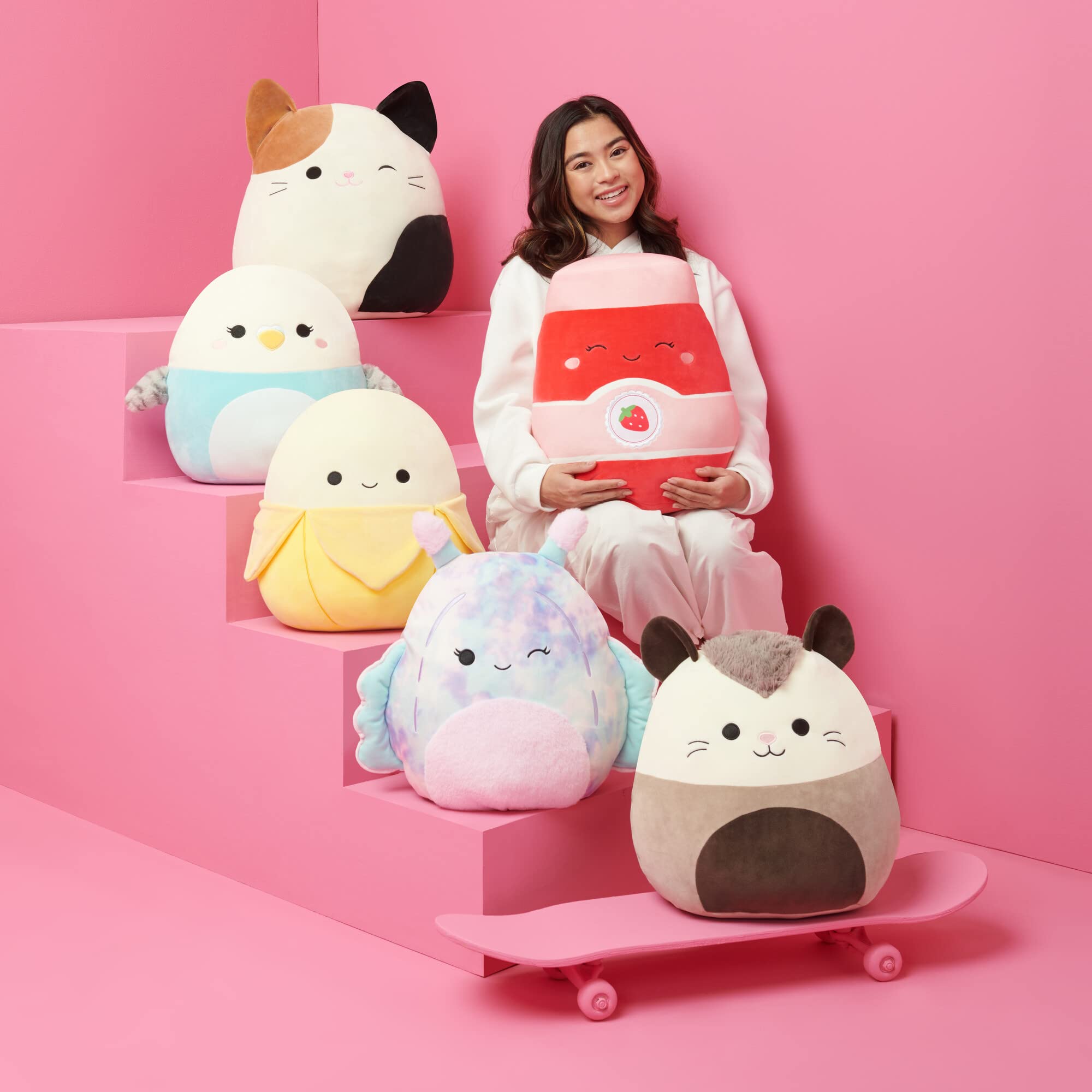 Squishmallows Original Micromallows Plush 5-Pack - 2.5-Inch Micro Squishmallows