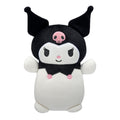 Squishmallows Original Sanrio 10-Inch Kuromi HugMees – Extra-Huggable Plush with Extended Arms