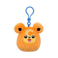 Squishmallows Pokémon Teddiursa Clip-On Plush – Ultrasoft Official Mini Plushie