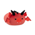 Squishmallows Stackables 12-Inch Salami the Red Dragon Plush with Sparkle Belly – Official Jazwares