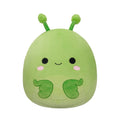 Squishmallows Trenton 12-Inch Green Praying Mantis Plush with Sparkle Wings