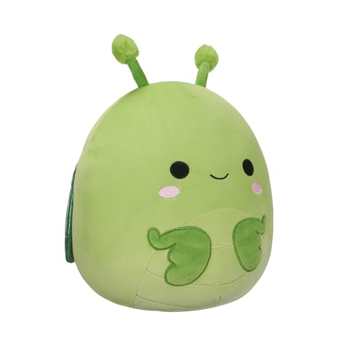 Squishmallows Trenton 12-Inch Green Praying Mantis Plush with Sparkle Wings