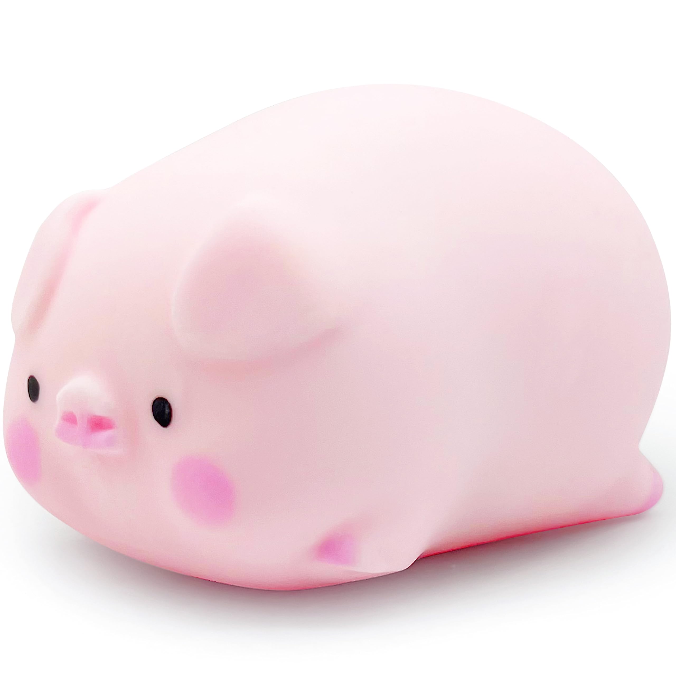 Squishy Pig Stress Ball – Soft TPR Fidget Toy for Kids, Autism Sensory Squeeze Dough Ball (1 Pack)