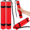 Sratte 12-Pack Fake Dynamite Sticks – Red TNT Props for Pranks, Costumes & Film