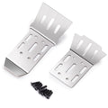 Stainless Steel Chassis Armor Guard Plate for 1/18 Arrma Granite Grom - Front and Rear Skid Plate by LSG
