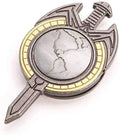 Star Trek Mirror Universe Magnetic Insignia Badge – Terran Empire Emblem with Qmx Clasp
