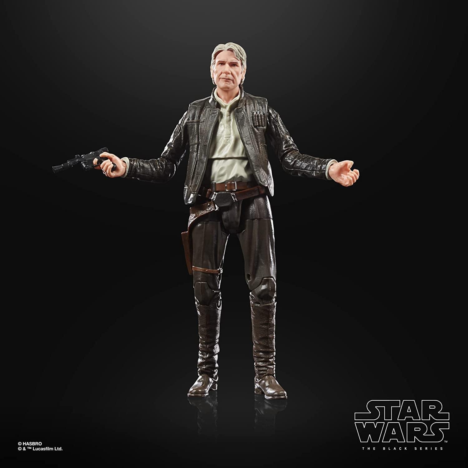 Star Wars Black Series Archive Han Solo 6-Inch Action Figure (The Force Awakens)