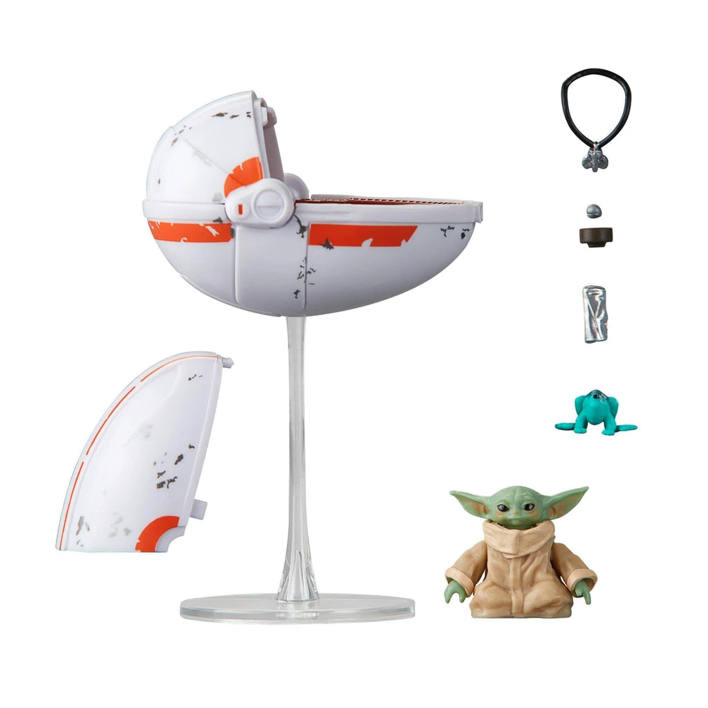 Star Wars Black Series Grogu with Pram & 8 Accessories 6-Inch Action Figure