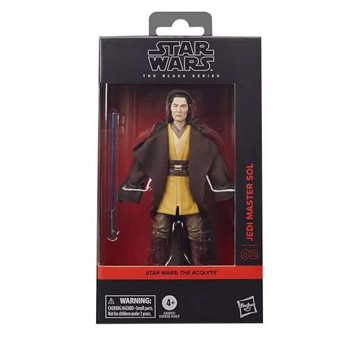 Star Wars Black Series Jedi Master Sol Action Figure – 6 Inch The Acolyte Collectible