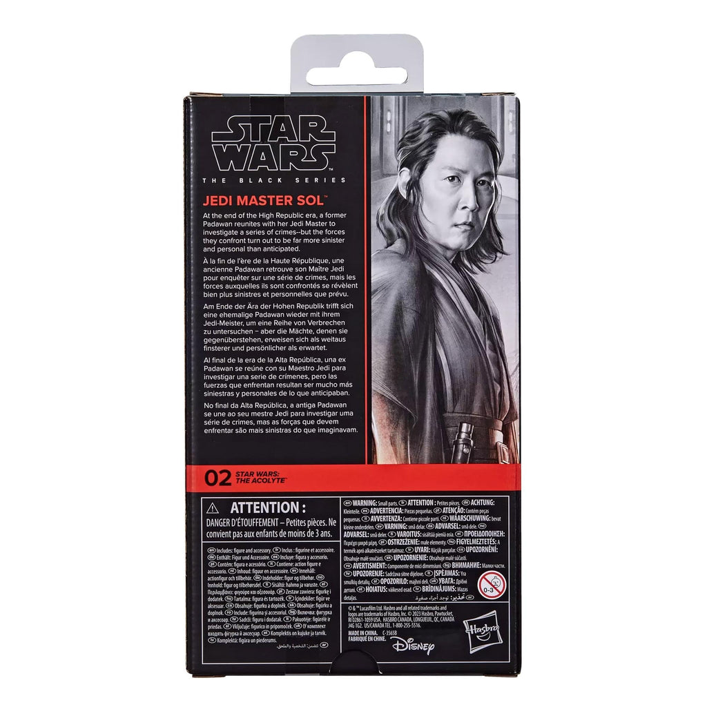Star Wars Black Series Jedi Master Sol Action Figure – 6 Inch The Acolyte Collectible