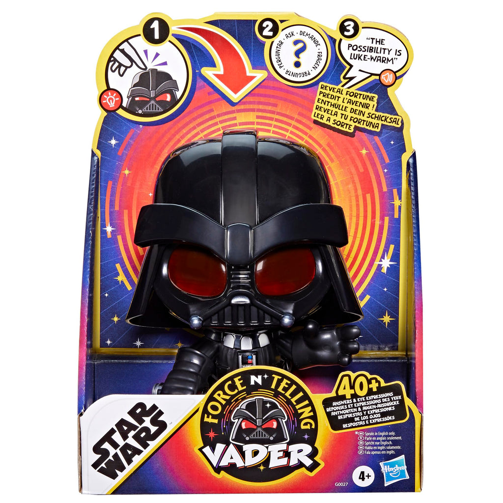 STAR WARS Force N Telling Vader Electronic Fortune Teller Toy with 40+ Responses