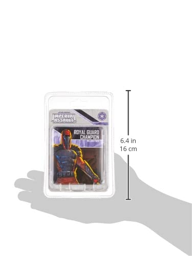 Star Wars Imperial Assault: Royal Guard Champion Villain Pack – Detailed Miniature & New Missions