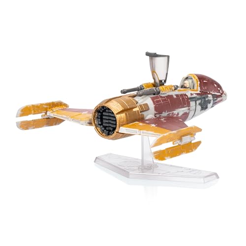 Star Wars Micro Galaxy Squadron Fiend Fighter – 5-Inch Vehicle with Articulated Shin Hati Micro Figure